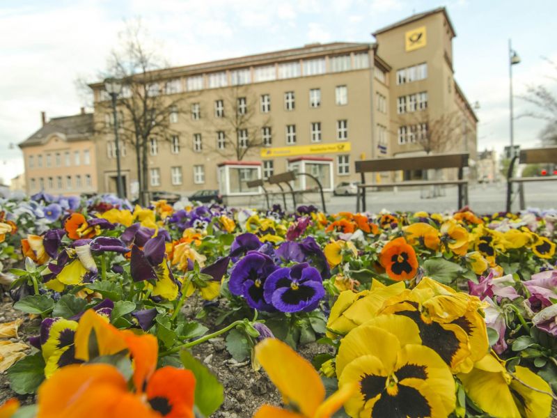 Postgebäude außen